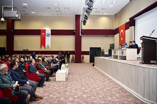 Valimiz H.Engin Sarıibrahim Kadına Yönelik Şiddete Karşı Uluslararası Mücadele Kapsamında Düzenlenen Panele Katıldı