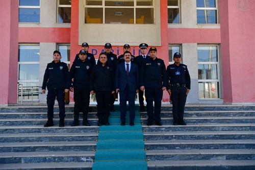 Valimiz H. Engin Sarıibrahim Polis Meslek Eğitim Merkezini Ziyaret Etti