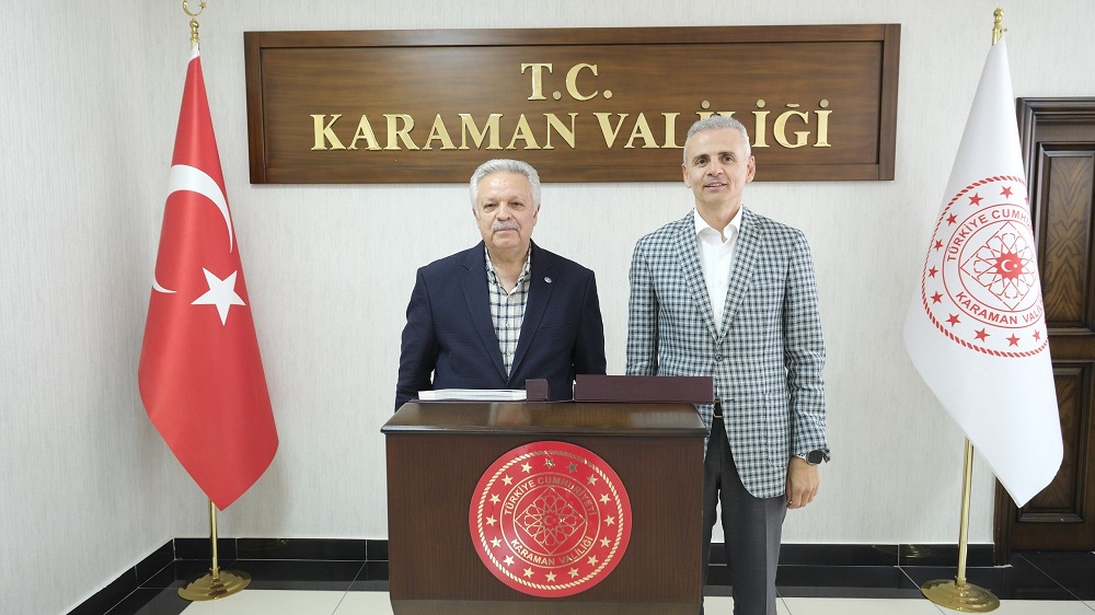Emekli Vali Süleyman KAHRAMAN’dan Vali ÇİÇEKLİ’ye Ziyaret