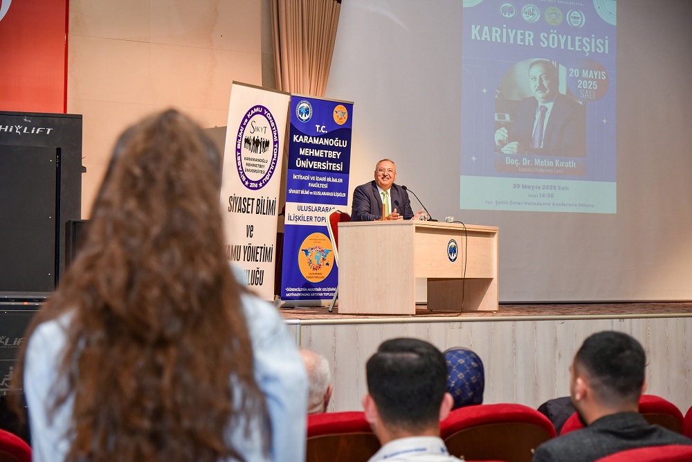 Anayasa Mahkemesi Üyesi Sayın Doç. Dr. Metin KIRATLI “Kariyer Söyleşileri” Kapsamında Öğrencilerle Buluştu 